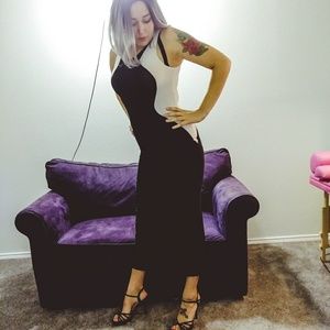 New Black and white dress